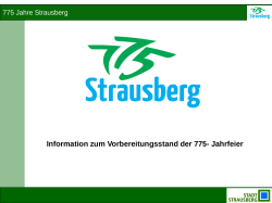 Anlage 1 - Stadt Strausberg