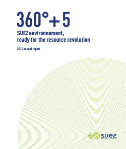 2014 Annual Report - Suez Environnement