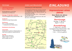 2. Ausstellung - Kunstforum Waischenfeld