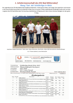 Schuelerliga in Weiz 2015