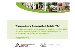 Therapeutische Gemeinschaft Jenfeld (TGJ)