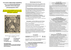 Jahresprogramm 2015