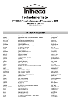 111 Teilnehmerliste Druck - nach Tagung