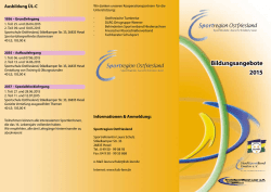Bildungsangebote 2015