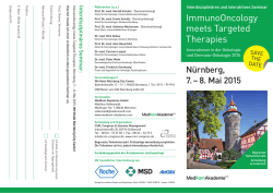 ImmunoOncology meets Targeted Therapies