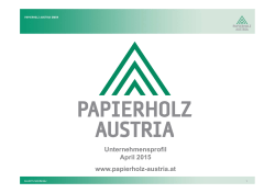 Unternehmensprofil Papierholz Austria GmbH
