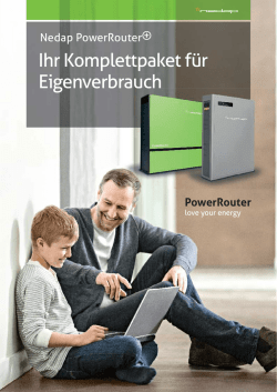PowerRouter - energie