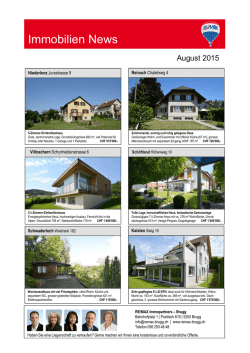 Immobilien News