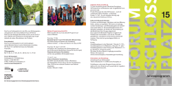 Jahresprogramm 2015 - Forum Schlossplatz