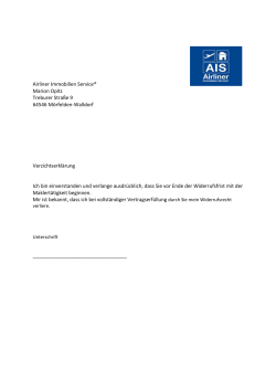 - Airliner Immobilien Service