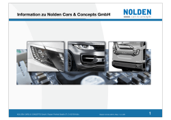 Deutsch - Nolden Cars & Concepts GmbH