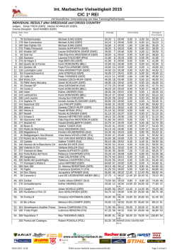 Int. Marbacher Vielseitigkeit 2015 CIC 1* REI