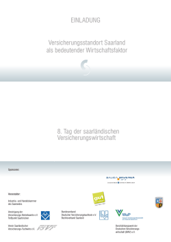 8. Tag der saarländischen Versicherungswirtschaft