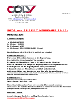 Infos Speedy Mehrkampf 2015