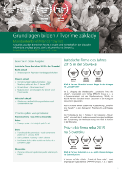 Grundlagen bilden / Tvor&iacute;me z&aacute;klady