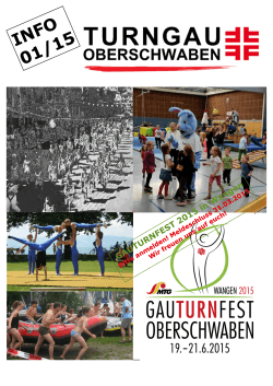 Info 1-2015 - Turngau Oberschwaben