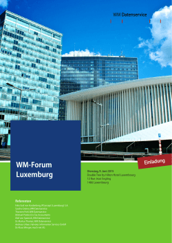 WM-Forum Luxemburg