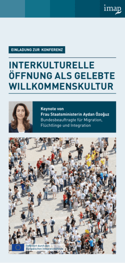 Interkulturelle &Ouml;ffnung als gelebte Willkommenskultur