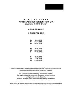 PDF-Download Abholtermine NARZ