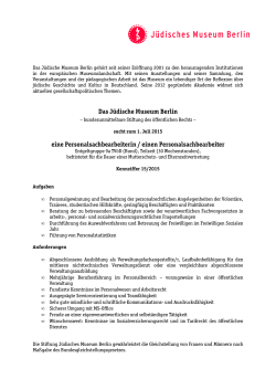 Eine Personalsachbearbeiterin / ein Personalsachbearbeiter