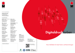 Digitaldruckfarben