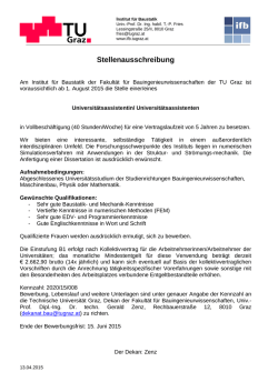 Vorlage TU Graz mit Logo Farbe
