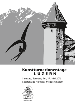 Festf&uuml;hrer - kunstturnerinnen luzern