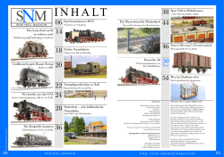 Inhaltsverzeichnis Heft 21 als