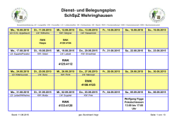 Dienst - Sch&uuml;tzenkreis Hagen