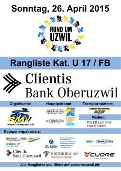 U17 / FB - RMV Uzwil