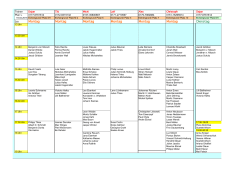 Sommerplan 2015