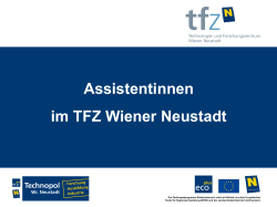 Assistentinnen im TFZ Wiener Neustadt