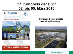 Kurzpräsentation CCL für DGP 2016