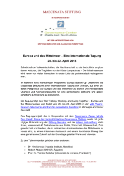 Informationen - Humboldt-Viadrina Governance Platform