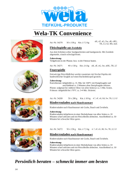 Wela-TK Convenience