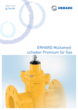 ERHARD Multamed- schieber Premium f&uuml;r Gas