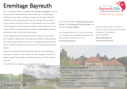 Eremitage Bayreuth - Landesgartenschau Bayreuth 2016