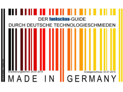 funkschau Sonderheft Made in Germany 2015