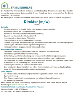 Direktor (m/w) - GRENZECHO.net