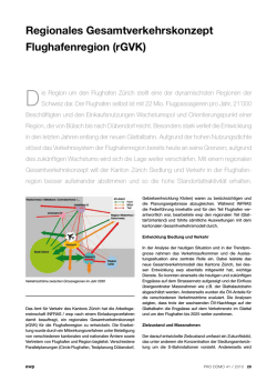 Regionales Gesamtverkehrskonzept Flughafenregion (rGVK)