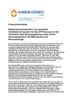 38 KB PDF Format - Klinikum Chemnitz