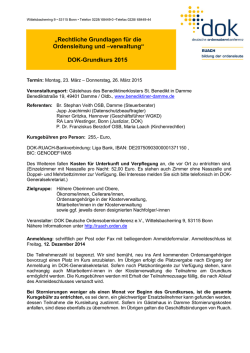 DOK-Grundkurs 2015