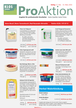 Herbol Malerkleidung