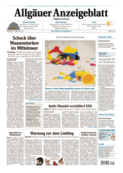 Allgäuer Anzeigeblatt vom 21.04.2015