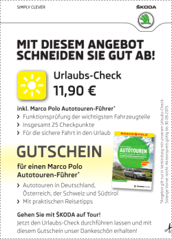 GUTSCHEIN - Skoda Auto Deutschland GmbH