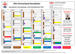 CDU Veranstaltungs - CDU Koblenz