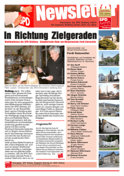 In Richtung Zielgerade In Richtung Zielgeraden