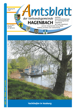22/2015 - Stadt Hagenbach