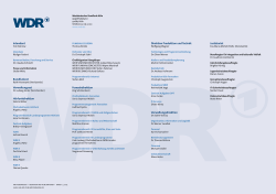 WDR Personalien | pdf