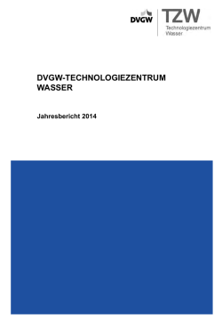 Jahresberichte: TZW-Jahresbericht 2014